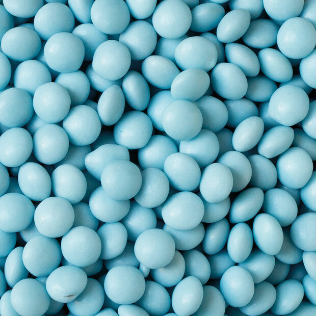 Decora Mini Melkchocolade Pastilles 80g - Turquoise T.H.T. 07-11-25