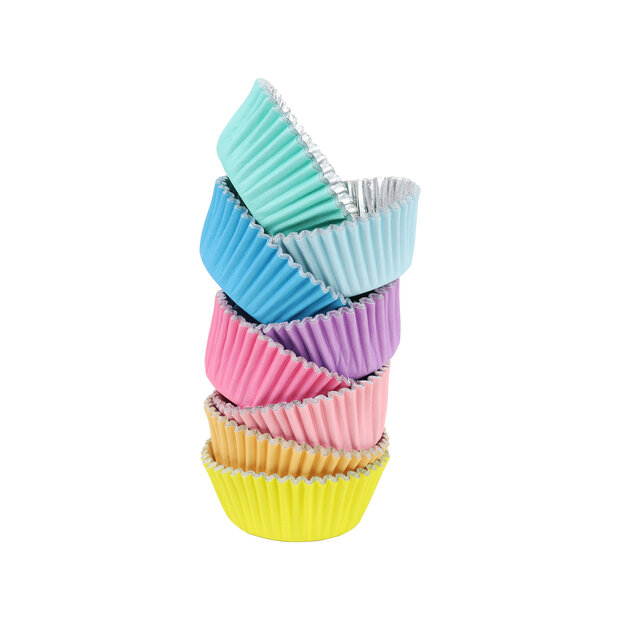 PME Cupcakevormpjes Pastel met Folievoering &ndash; 100 stuks