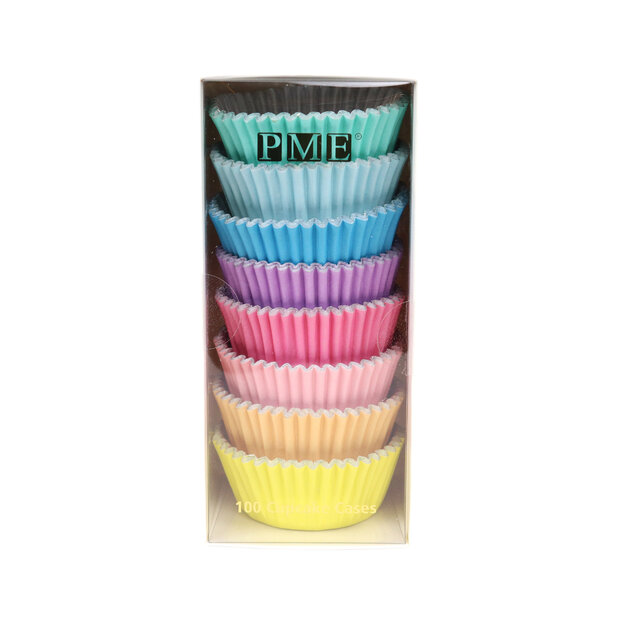 PME Cupcakevormpjes Pastel met Folievoering &ndash; 100 stuks