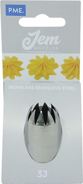 JEM Spuitmondje - Groot Gebogen Ster Savoy #3J