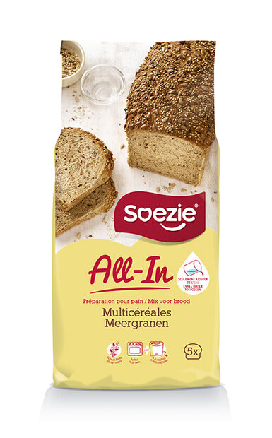 Soezie All-in Meergranenbrood 2,5kg &gt;