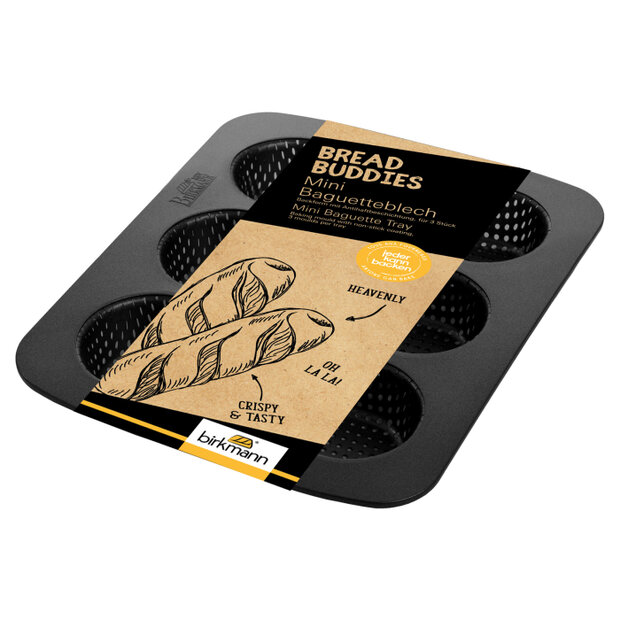 Birkmann Bakvorm Voor 3 Mini Stokbroden 