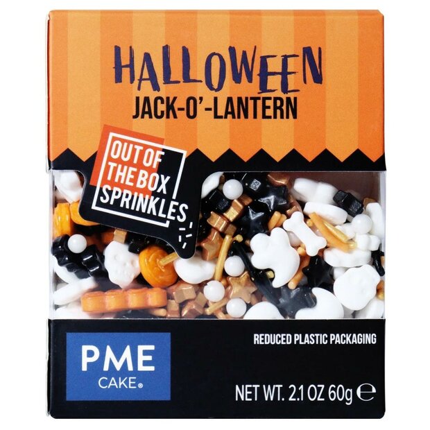 PME Halloween Strooimix Out of the Box Jack-o&rsquo;-Lantern 60g
