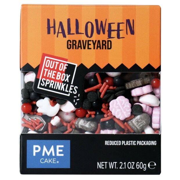 PME Halloween Strooimix Out of the Box Begraafplaats 60g