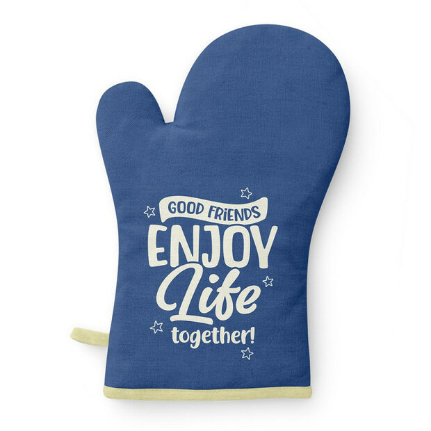 Miko Ovenhandschoen met Tekst - Friends