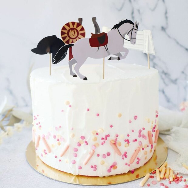 Scrapcooking Cakes Accessories Horse Sports