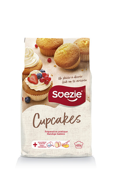 Soezie Mix Voor Cupcakes 1kg