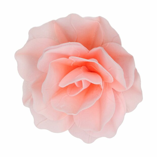  FunCakes Eetbare Papieren Bloemen Deluxe Rose Pastella Roze Groot pk/1