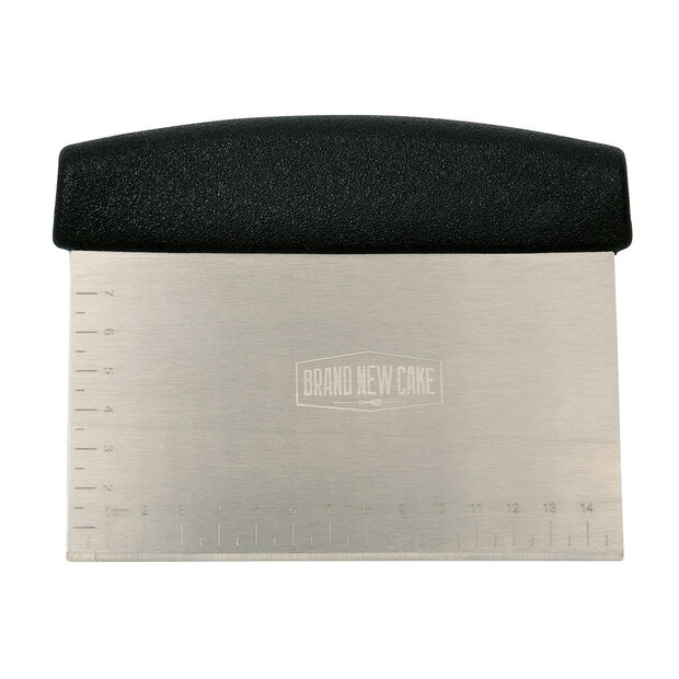 BrandNewCake Deegsteker RVS met Maataanduiding 15x12,5cm
