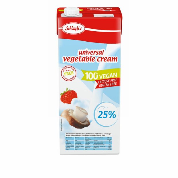 Schlagfix Vegan Universele Slagroom 1000 ml