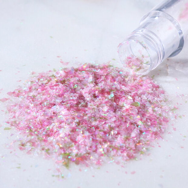 PME Magic Sprinkles, Eetbare Iriserende Glittervlokken &ndash; Fee&euml;nbloemen (3g)