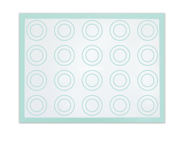Scrapcooking 3‑in‑1 Siliconen Bakmat &ndash; Macarons, Soezen &amp; Eclairs
