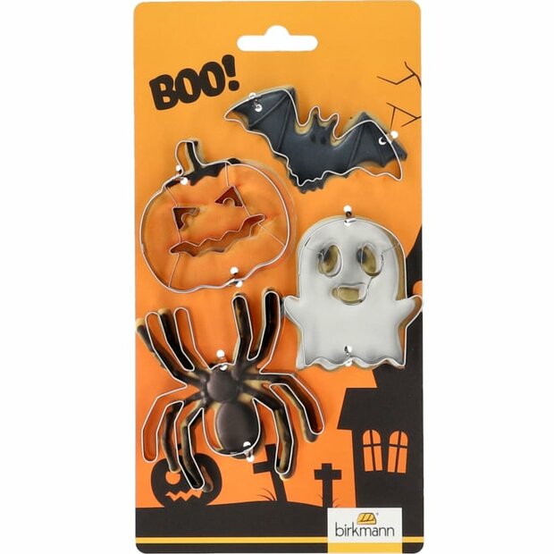Birkmann Cookie Cutters Halloween Set/4