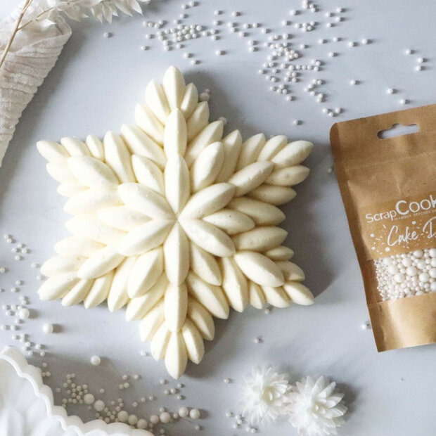 Scrapcooking Pearly White Pearls Mix 60g