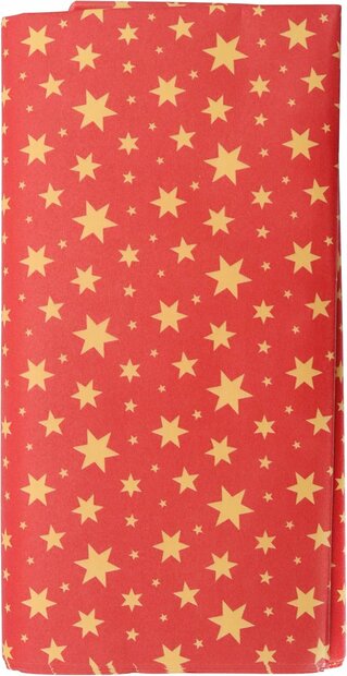 PME 12 Vellen Inpak Bakpapier voor Kerst - Gouden Sterren