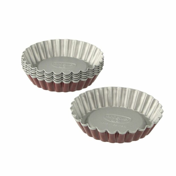 Dr. Oetker Tartelettenvormen &ndash; &Oslash;10 cm &ndash; Set van 6
