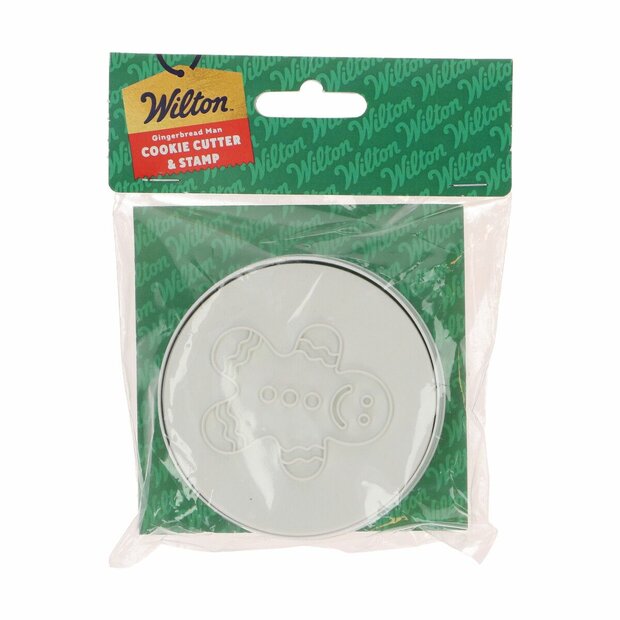 Wilton Koekjesuitsteker en Stempel Gingerbread Man