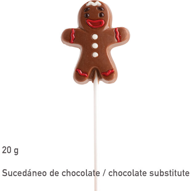 Dekora Gingerbread Chocolat Lollipop pk/1