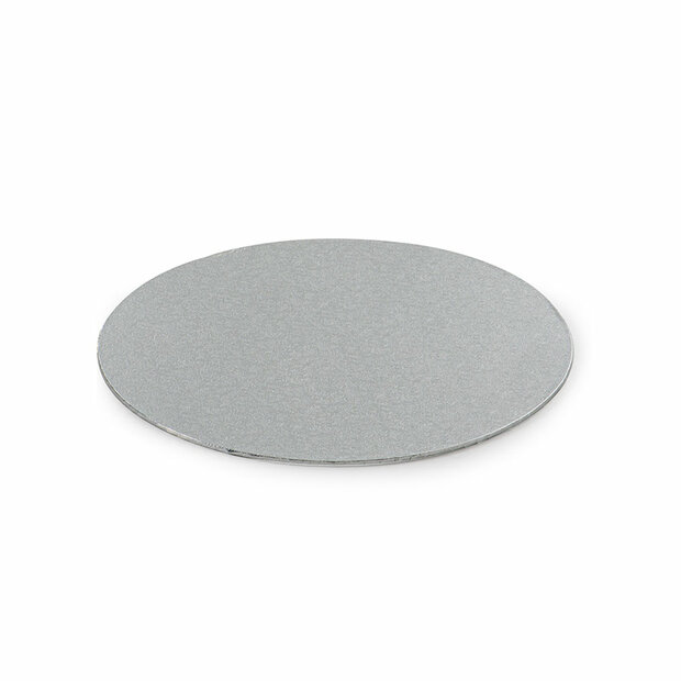 Decora Cake Board Rond &Oslash; 25 cm Zilver