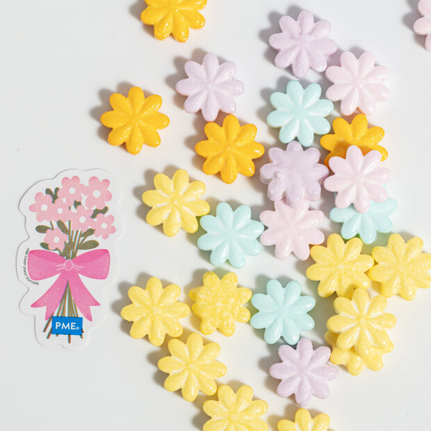 PME Pastel Bloemen Sprinkles &ndash; 25g