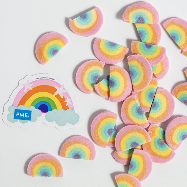 PME Mini Regenbogen Sprinkles &ndash; 25g