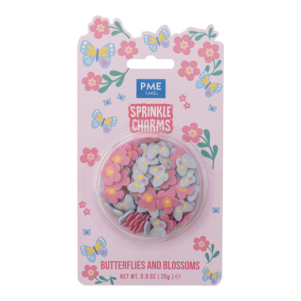 PME Vlinders &amp; Bloesems Sprinkles &ndash; 25g