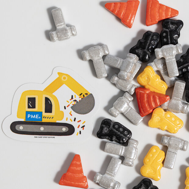 PME Bouwplaats Sprinkles &ndash; 25g