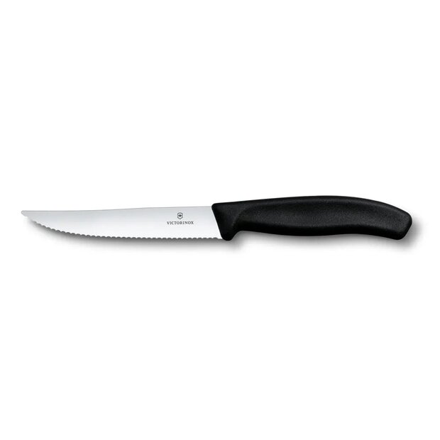 Couteau Steak‑Pizza Victorinox Classic 12 cm &ndash; Manche Noir