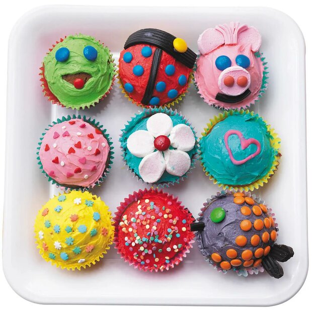 Ibili Silikon‑Cupcakef&ouml;rmchen &ndash; 4er‑Set