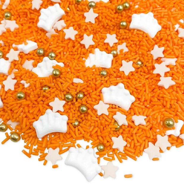 Koningsdag Orange Streusel &ndash; 90 g