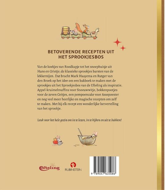 Het Efteling‑sprookjesbakboek &ndash; Rutger van den Broek &amp; Mark Haayema