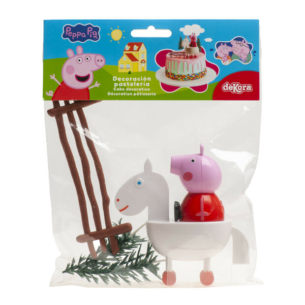 Dekora Taartdecoratie Set Peppa Pig 4 delig