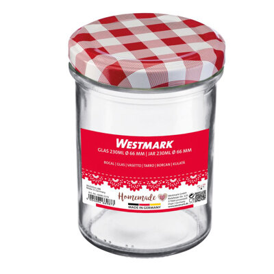 Bocal &agrave; Confiture Westmark 230 ml, &oslash; 66 mm avec Couvercle &agrave; Vis