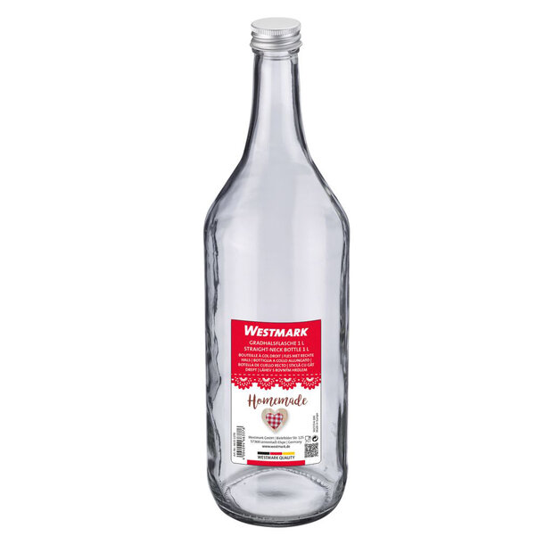 Bouteille Westmark &agrave; Col Droit &ndash; 1 Litre