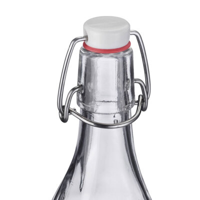 Bouteille Carr&eacute;e Westmark avec Bouchon M&eacute;canique &ndash; 250 ml