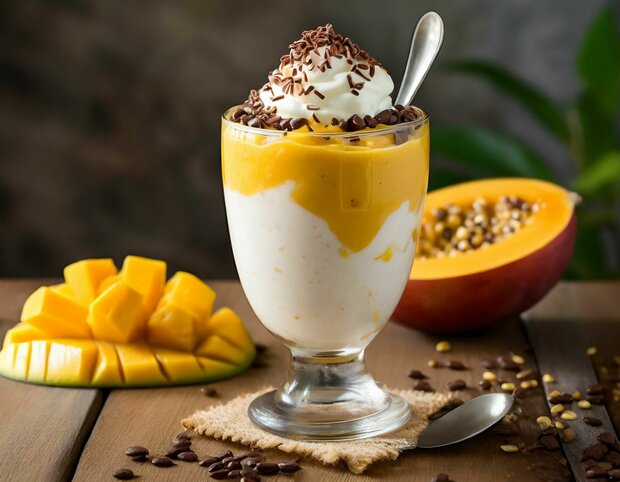 De Bakzolder Bavarois Mangue/Abricot &ndash; 100 g