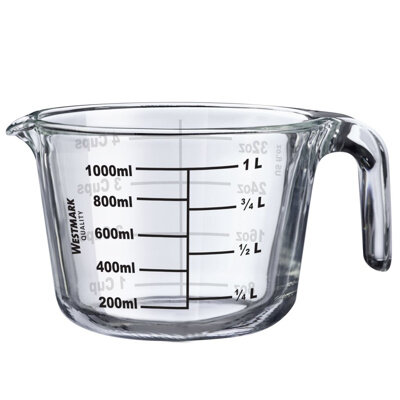 Westmark Measuring Jug Glass &ndash; 1L