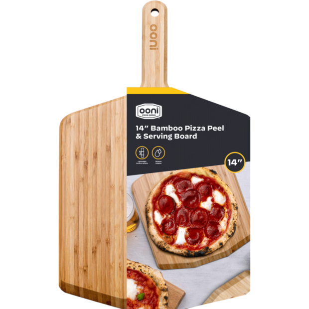 Ooni Pizzaschep Bamboe &ndash; 35 cm