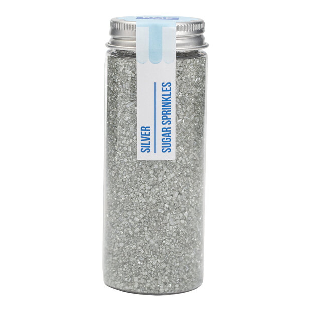 PME Cake Strooiselsuiker &ndash; Zilver 112 g