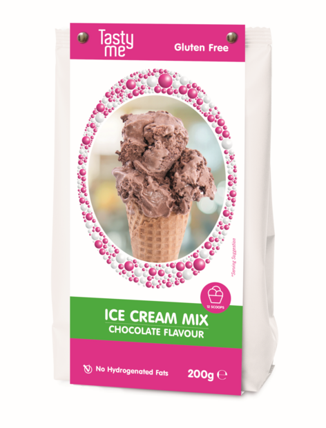Tasty Me Pr&eacute;paration pour Glace Chocolat 200 g &ndash; Sans Gluten &amp; V&eacute;g&eacute;tarien