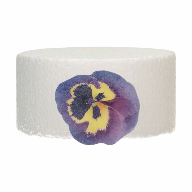 FunCakes Essbare Papierblumen Deluxe Veilchen Mix Small &ndash; 30 St&uuml;ck