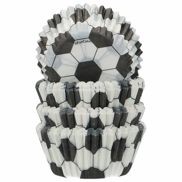 FunCakes Mini Bakvormpjes Voetbal &ndash; pk/100