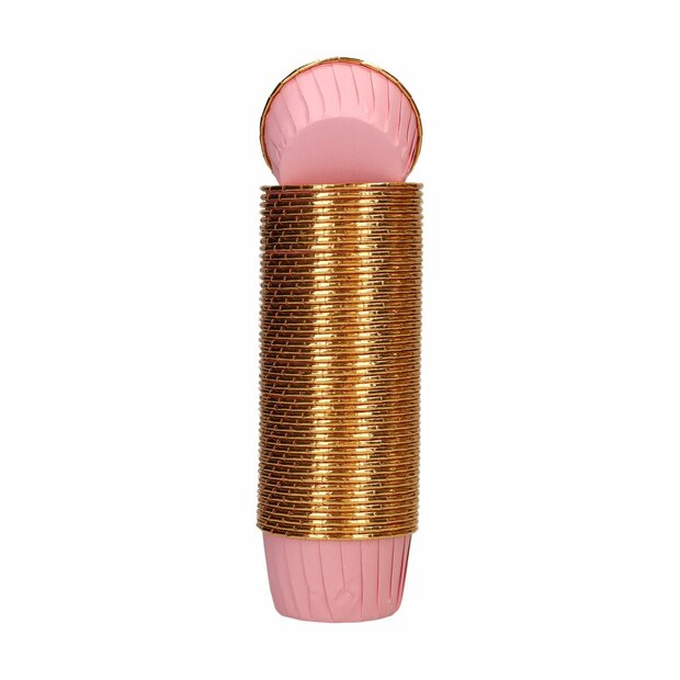 Wilton Caissettes &agrave; Muffins Baby Pink &ndash; 50 pi&egrave;ces