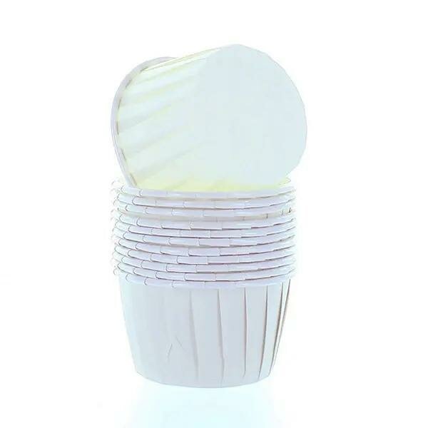 Culpitt Cupcake Cups Ivoor 50mm &ndash; 12 stuks