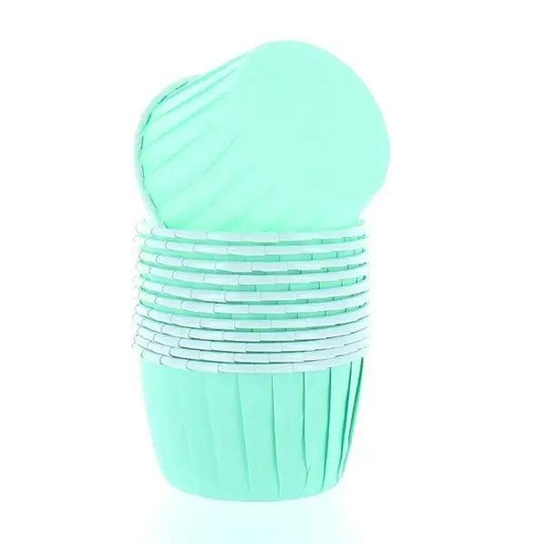 Culpitt Cupcake Vormpjes Aqua 50mm &ndash; 12 stuks