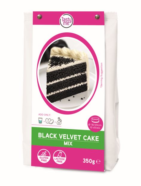 Tasty Me Pr&eacute;paration Black Velvet Cake 350g