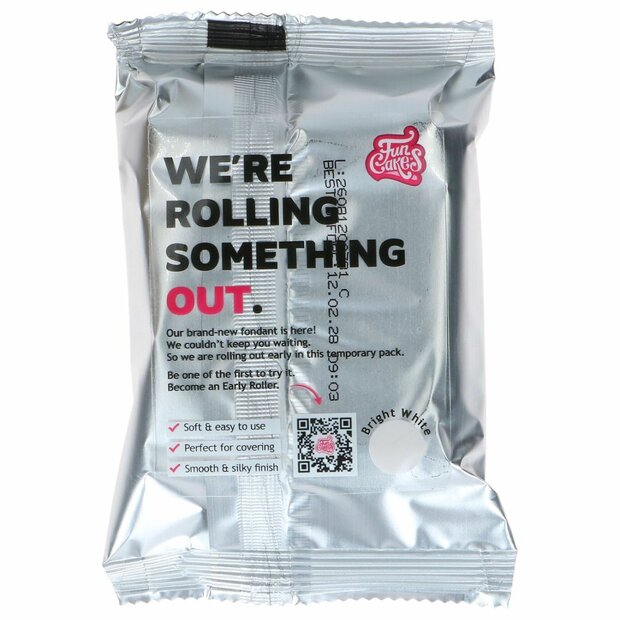 FunCakes Rolfondant Bright White 250g