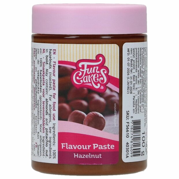 FunCakes Smaakpasta Hazelnoot 100g