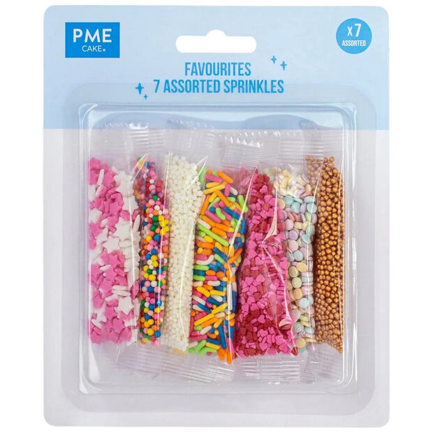 PME Sprinkles Assortiment (7) &ndash; Favorieten
