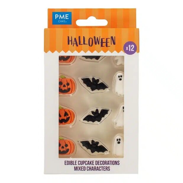 PME Eetbare Suikerdecoraties Halloween &ndash; Set/12